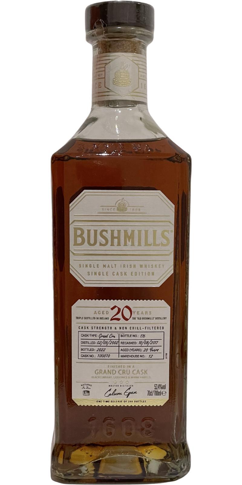 Bushmills 2002  Single Cask Edition