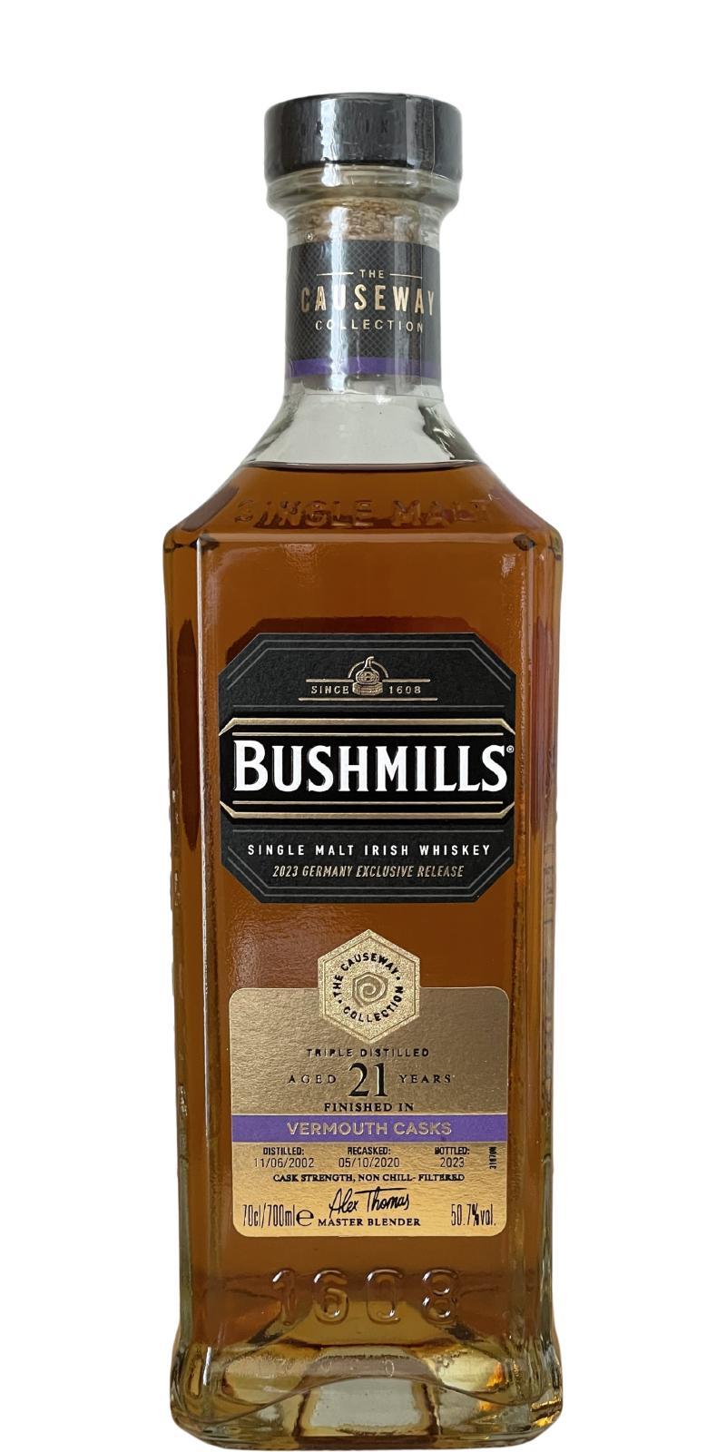 Bushmills 2002  The Causeway Collection
