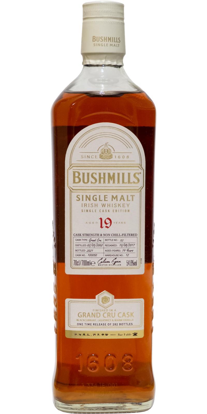 Bushmills 2002  Single Cask Edition