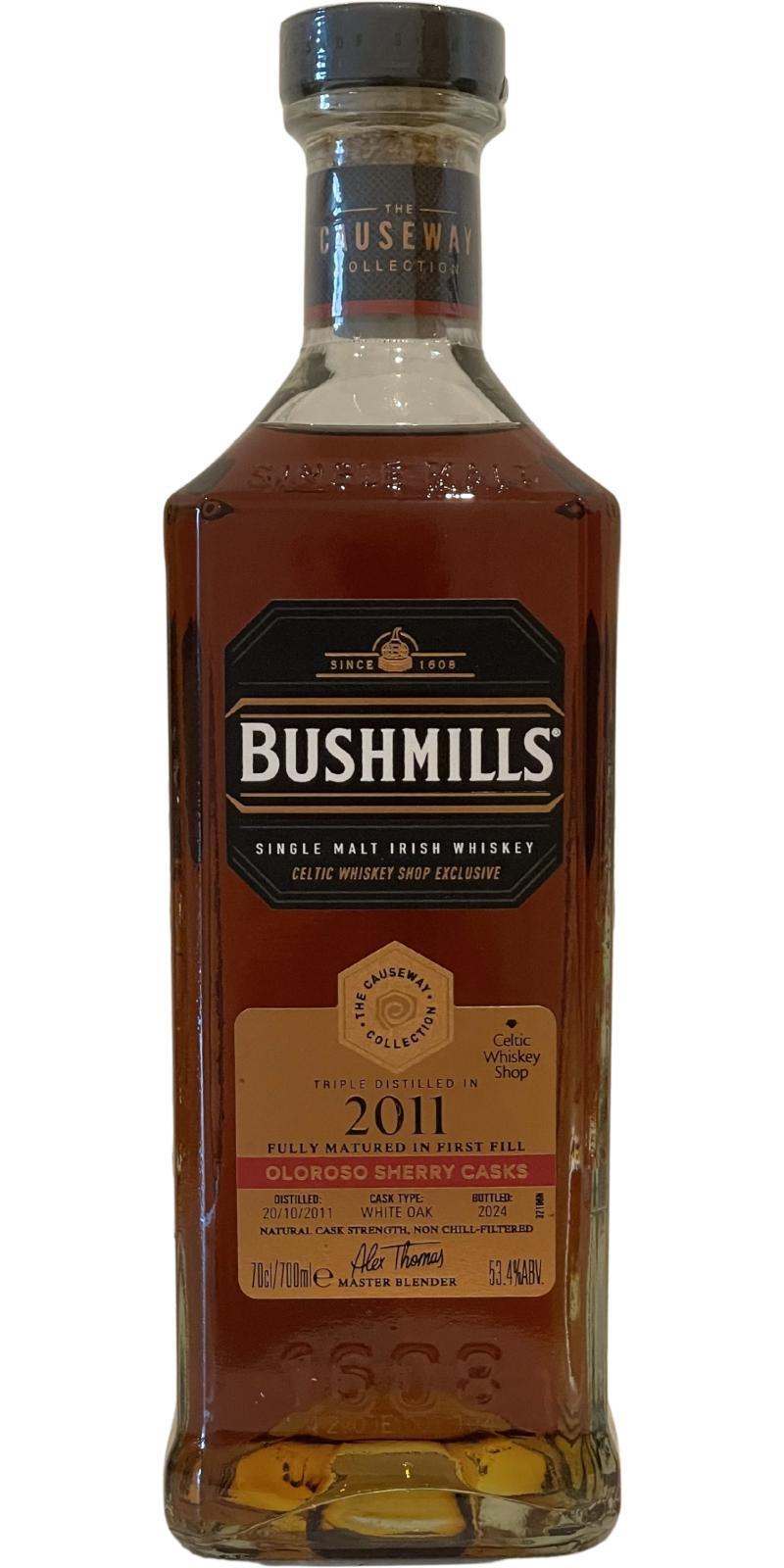 Bushmills 2011  The Causeway Collection