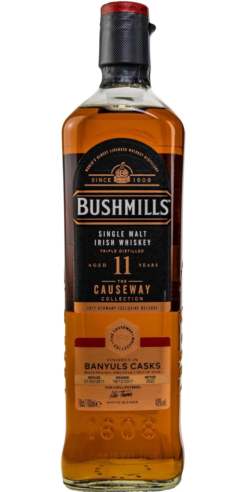 Bushmills 2011  The Causeway Collection