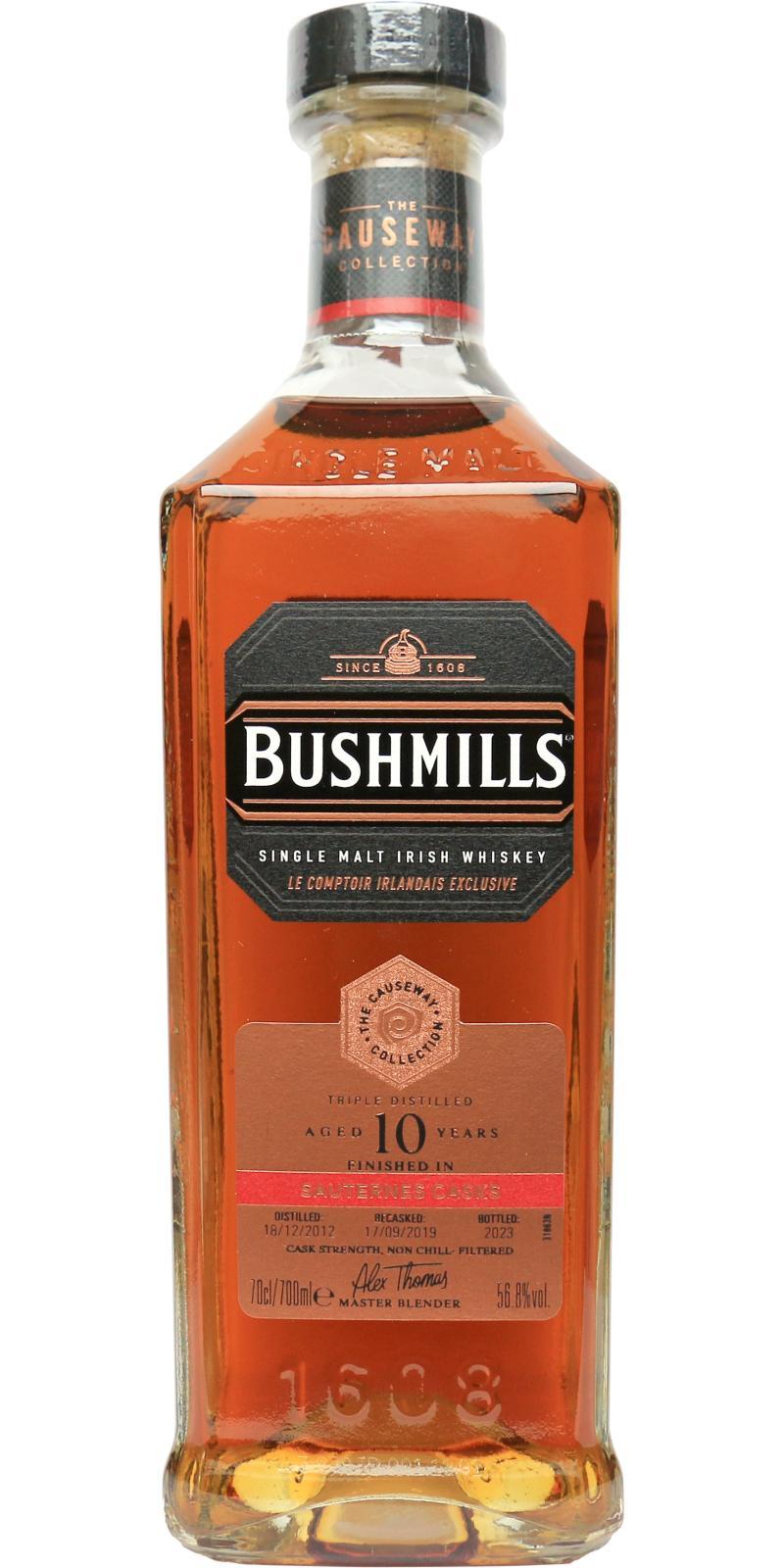 Bushmills 2012  The Causeway Collection