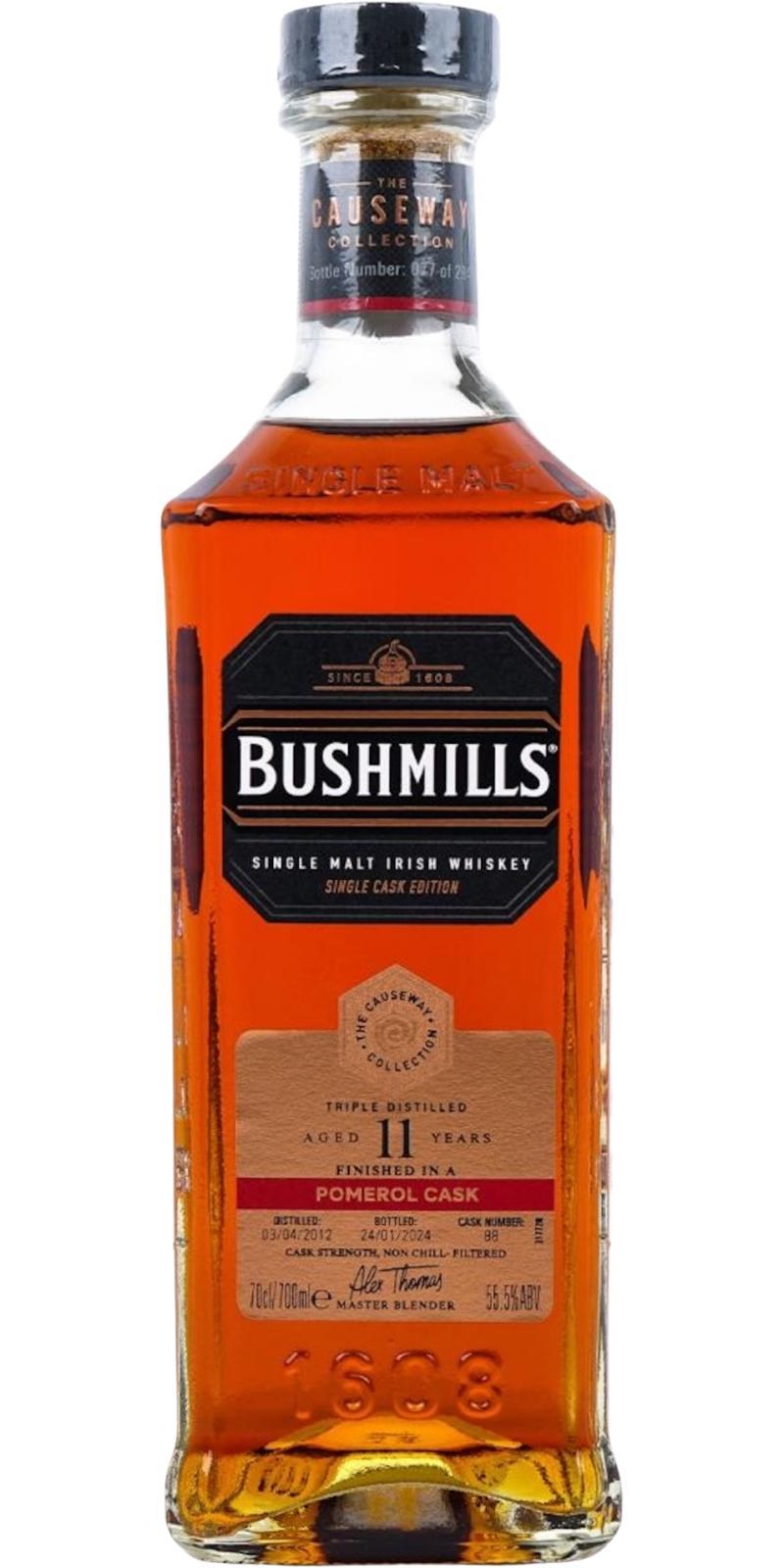 Bushmills 2012  The Causeway Collection