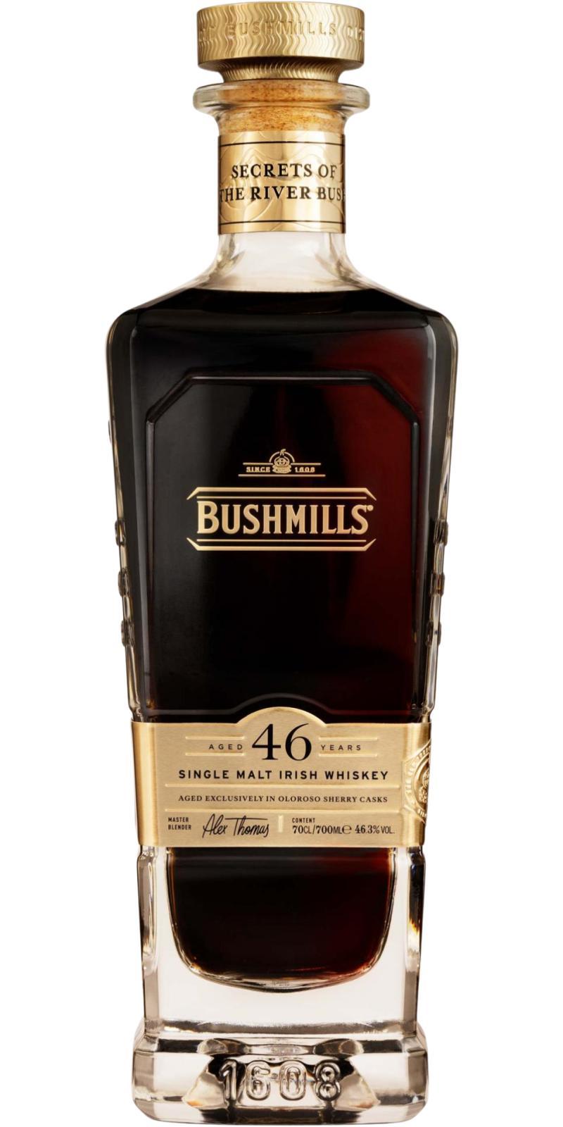 Bushmills 46-year-old  Secrets of the River Bush