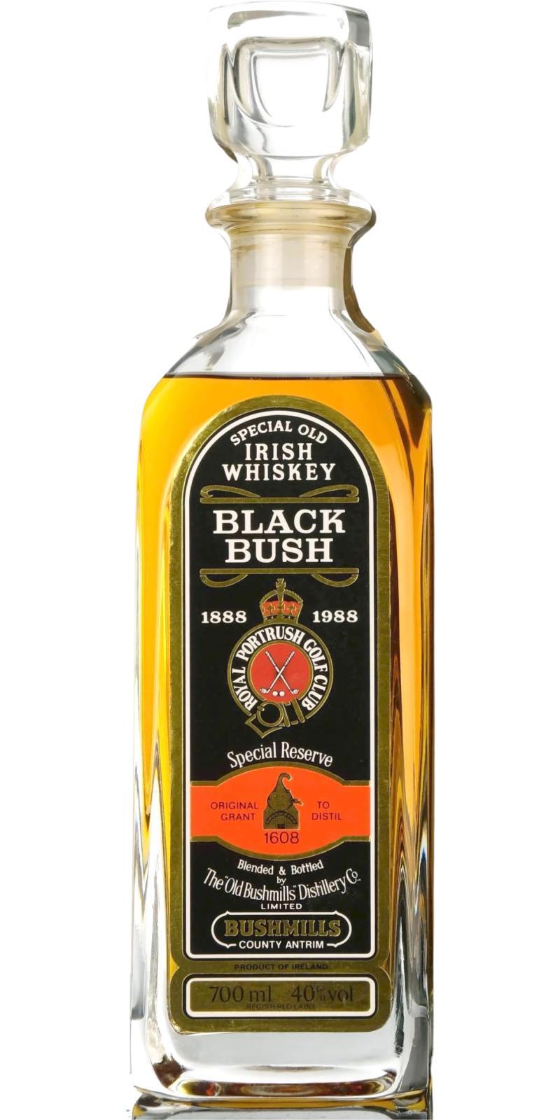 Bushmills Black Bush  Special Reserve