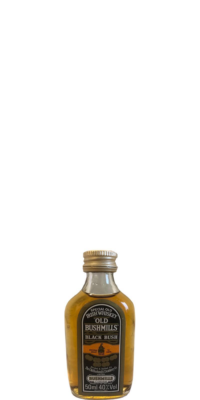 Bushmills Black Bush   Special Old Irish Whiskey