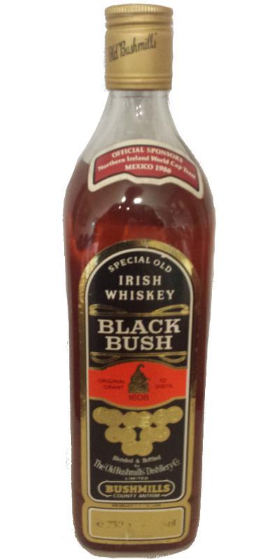 Bushmills Black Bush 1986 World Cup sponsors