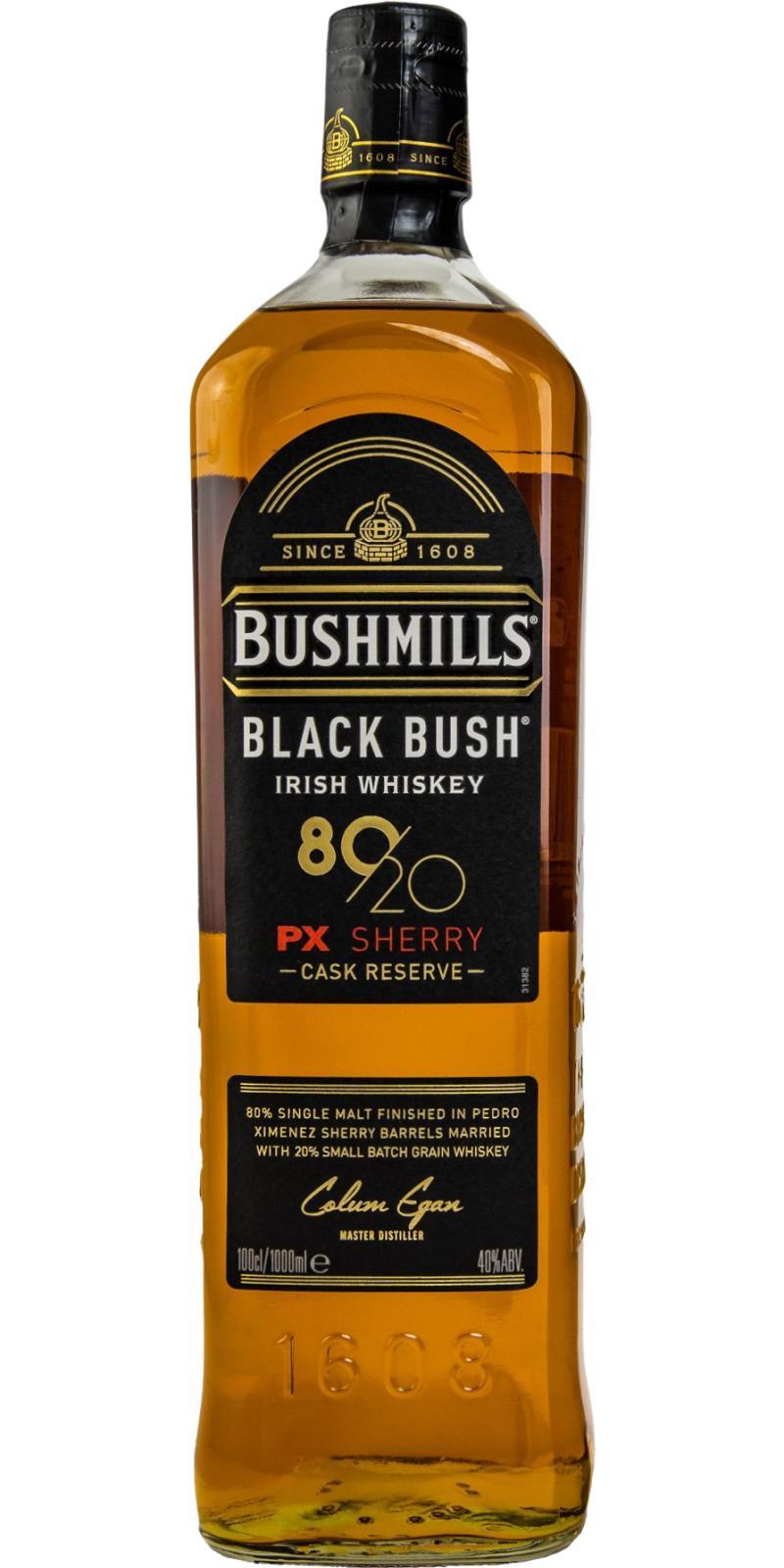 Bushmills Black Bush 80/20  PX Sherry - Cask Reserve