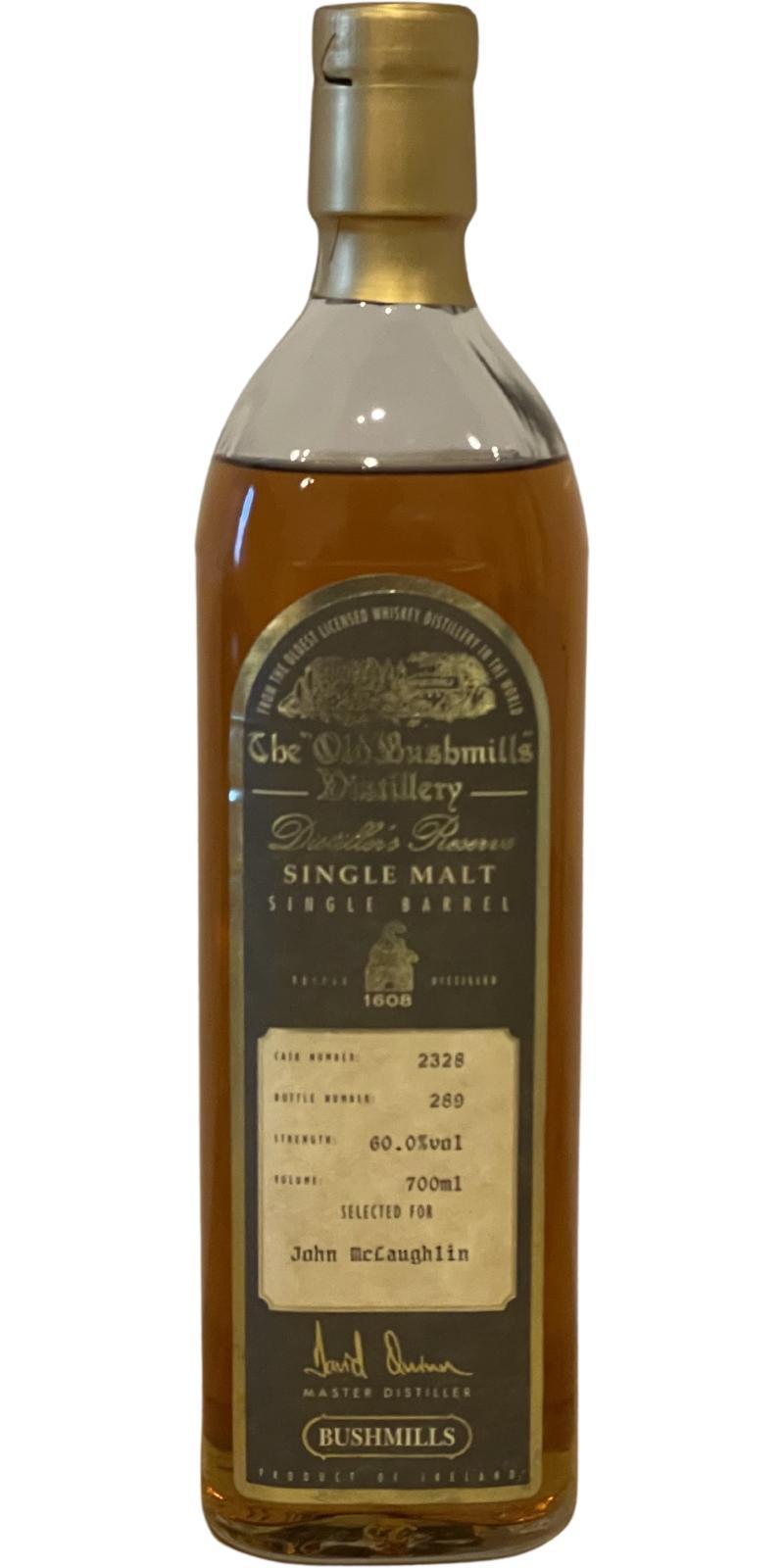 Bushmills Distiller's Reserve  Distiller's Reserve - Single Barrel