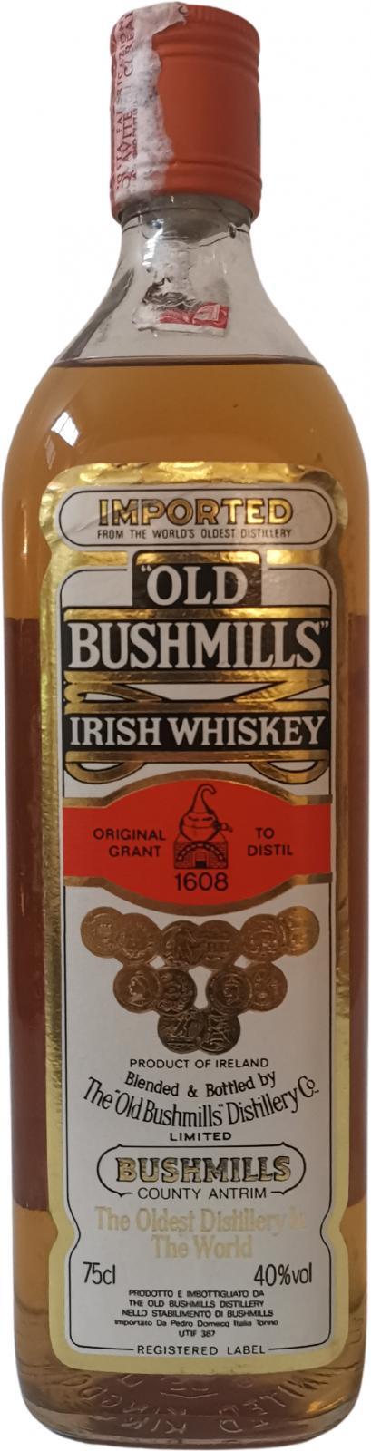 Bushmills Imported  Old Bushmills
