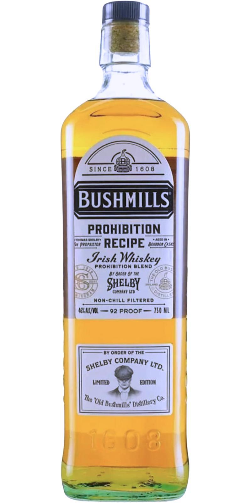 Bushmills Prohibition Recipe  Peaky Blinders' Tommy Shelby