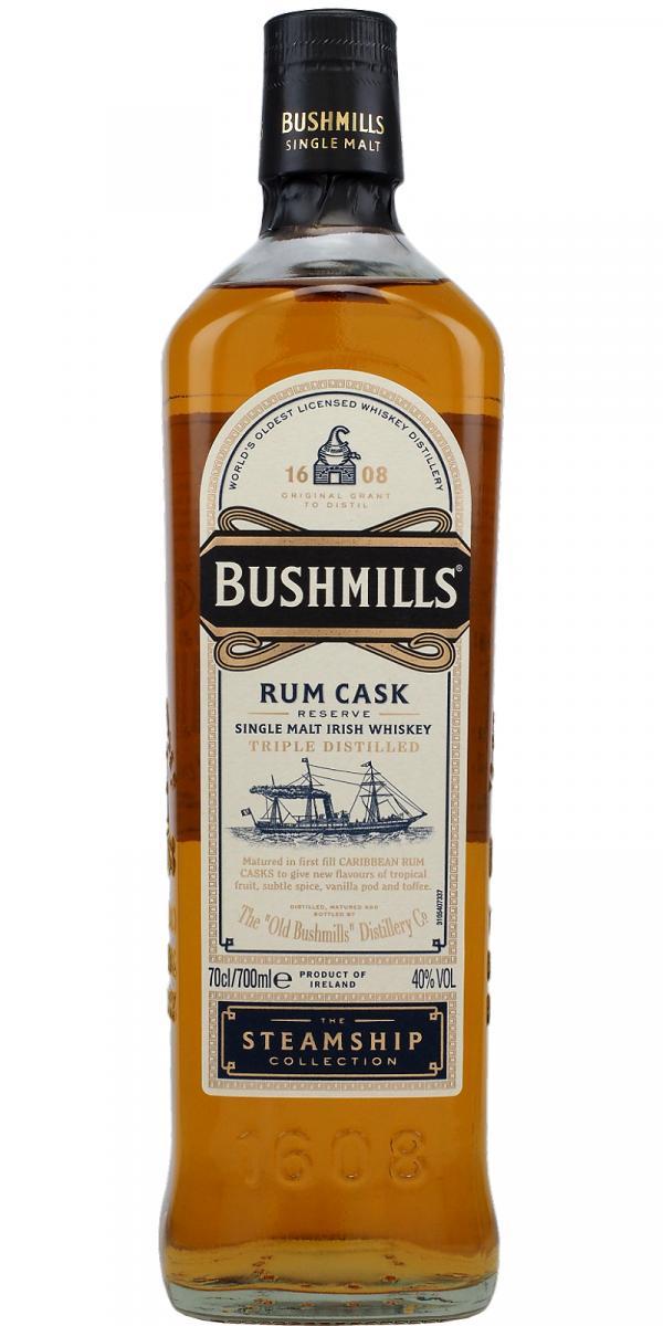 Bushmills Rum Cask - Reserve  The Steamship Collection