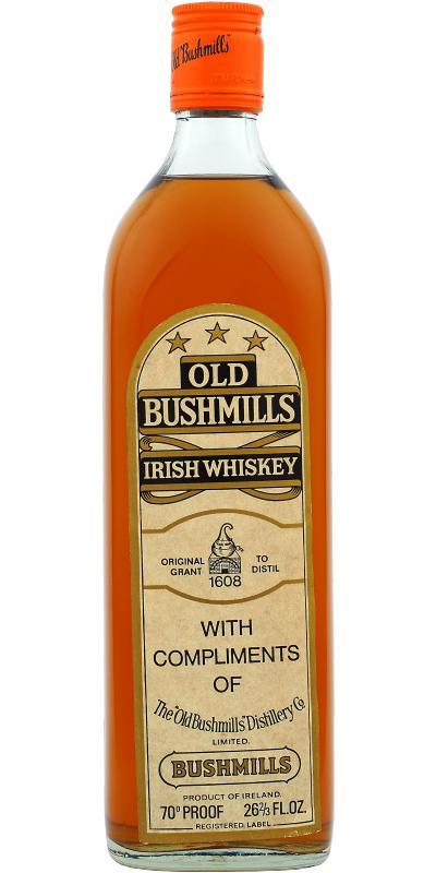 Bushmills With Compliments Of  Distillery Only