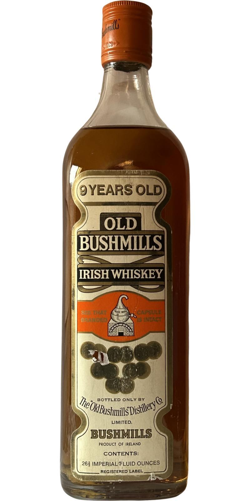 Old Bushmills 09-year-old  Irish Whiskey