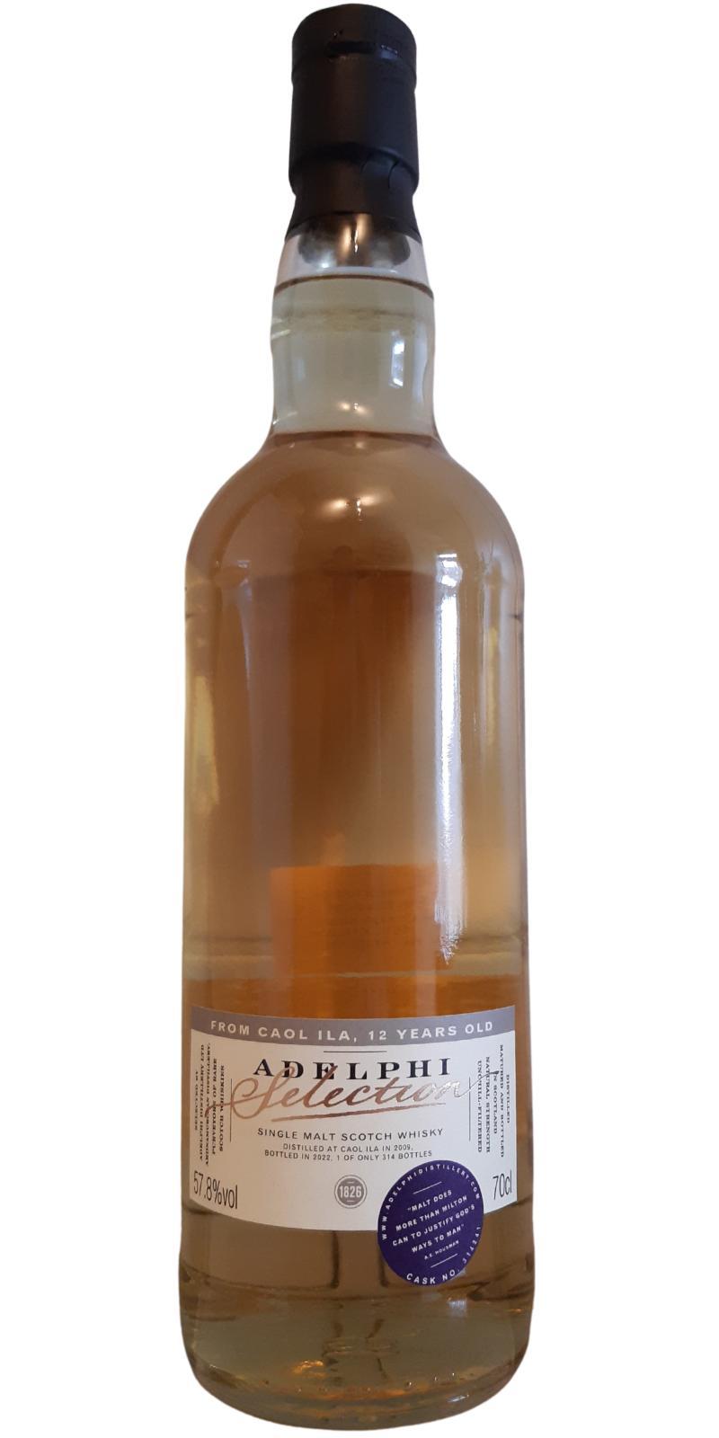 Caol Ila 2009 AD Selection