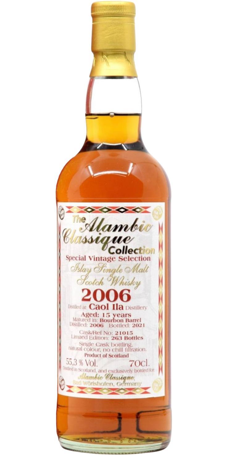 Caol Ila 2006 AC Special Vintage Selection