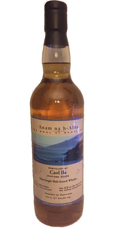 Caol Ila 2005 ANHA The Soul of Scotland