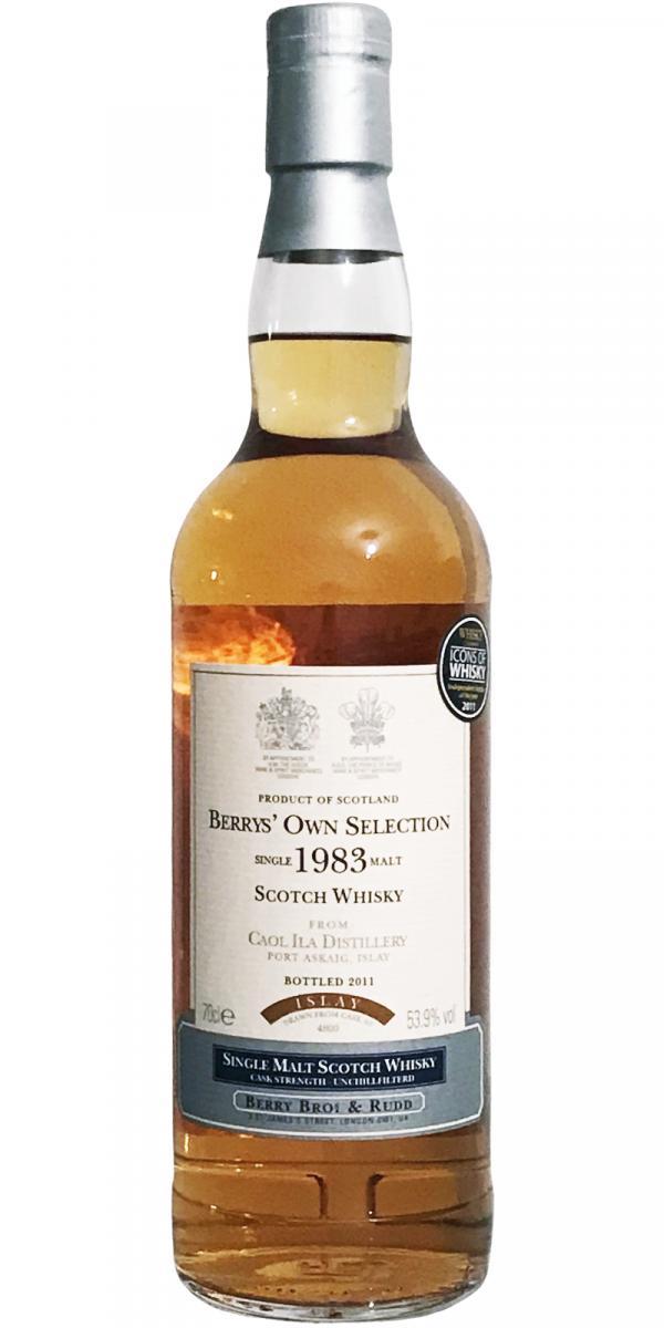 Caol Ila 1983 BR Berrys' Own Selection
