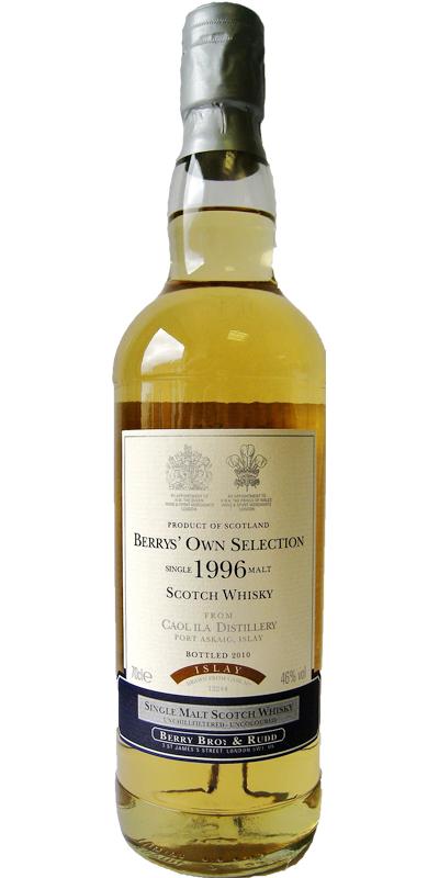 Caol Ila 1996 BR Berrys' Own Selection