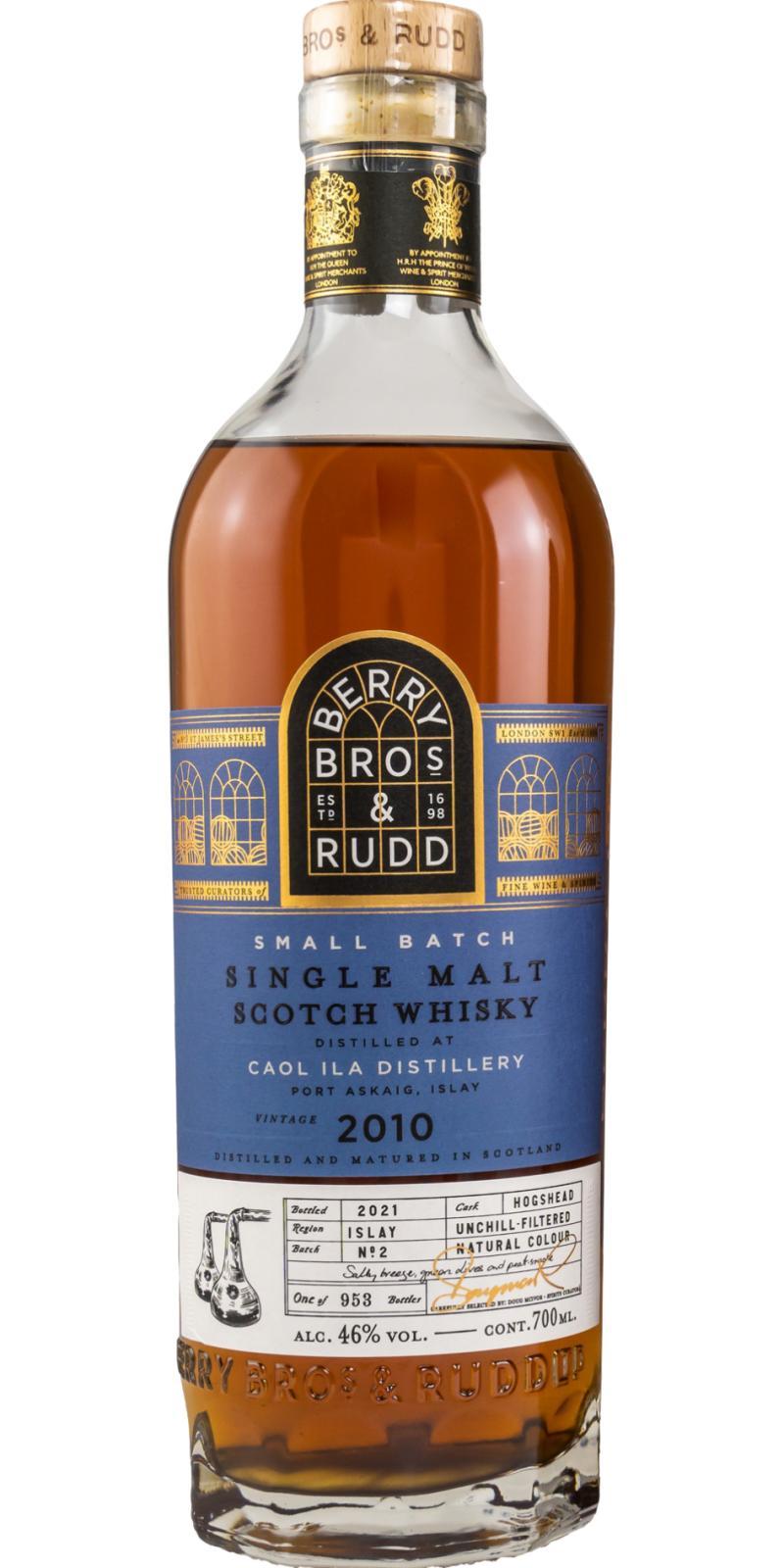 Caol Ila 2010 BR Small Batch