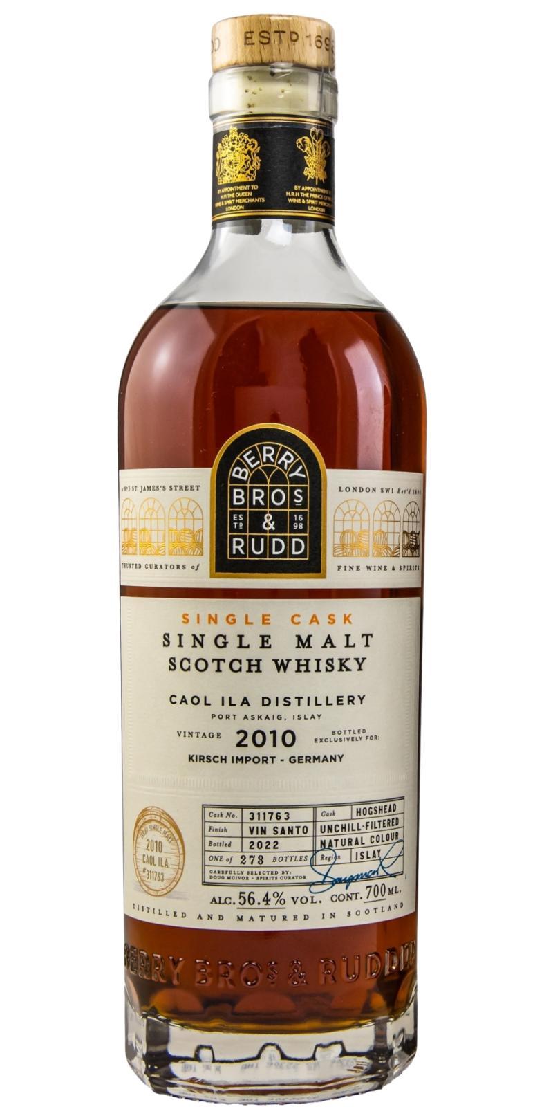 Caol Ila 2010 BR Single Cask