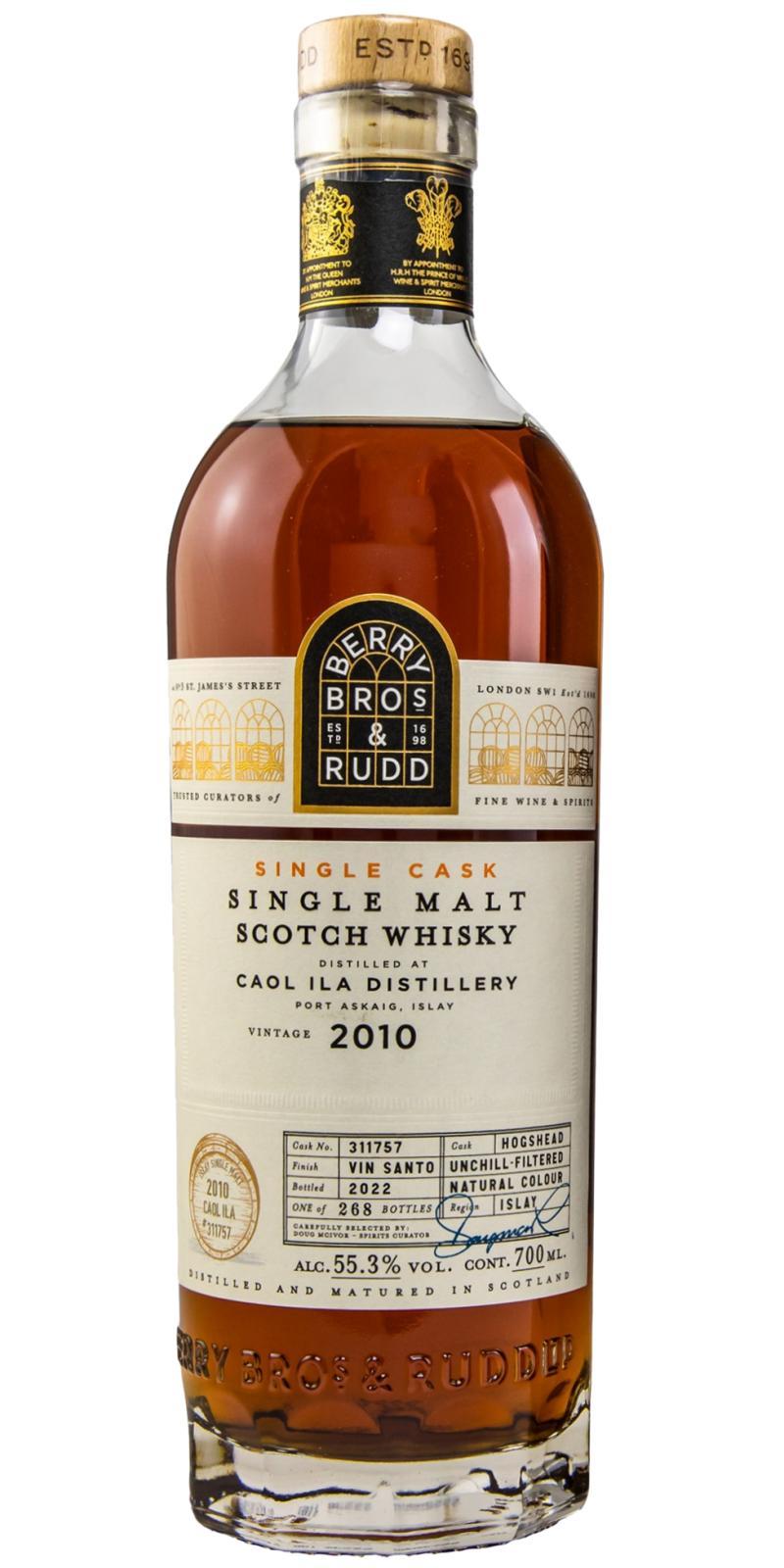 Caol Ila 2010 BR Single Cask