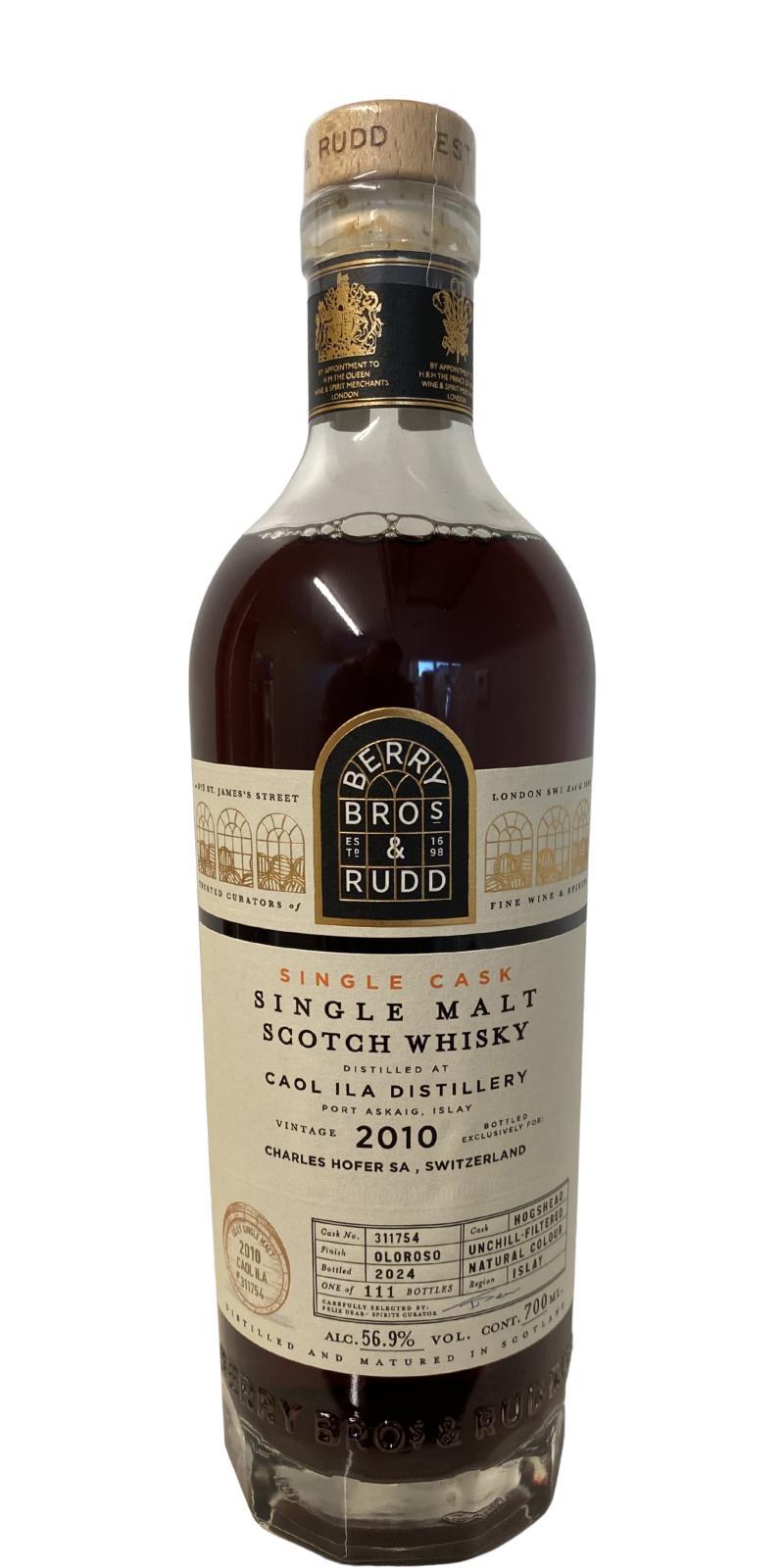 Caol Ila 2010 BR Single Cask
