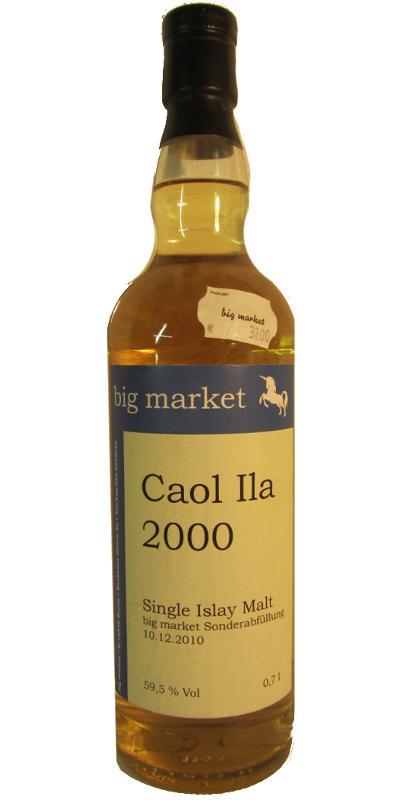 Caol Ila 2000 BM Big Market Sonderabfüllung 10.12.2010