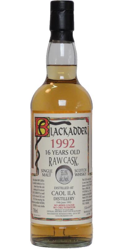 Caol Ila 1992 BA Raw Cask