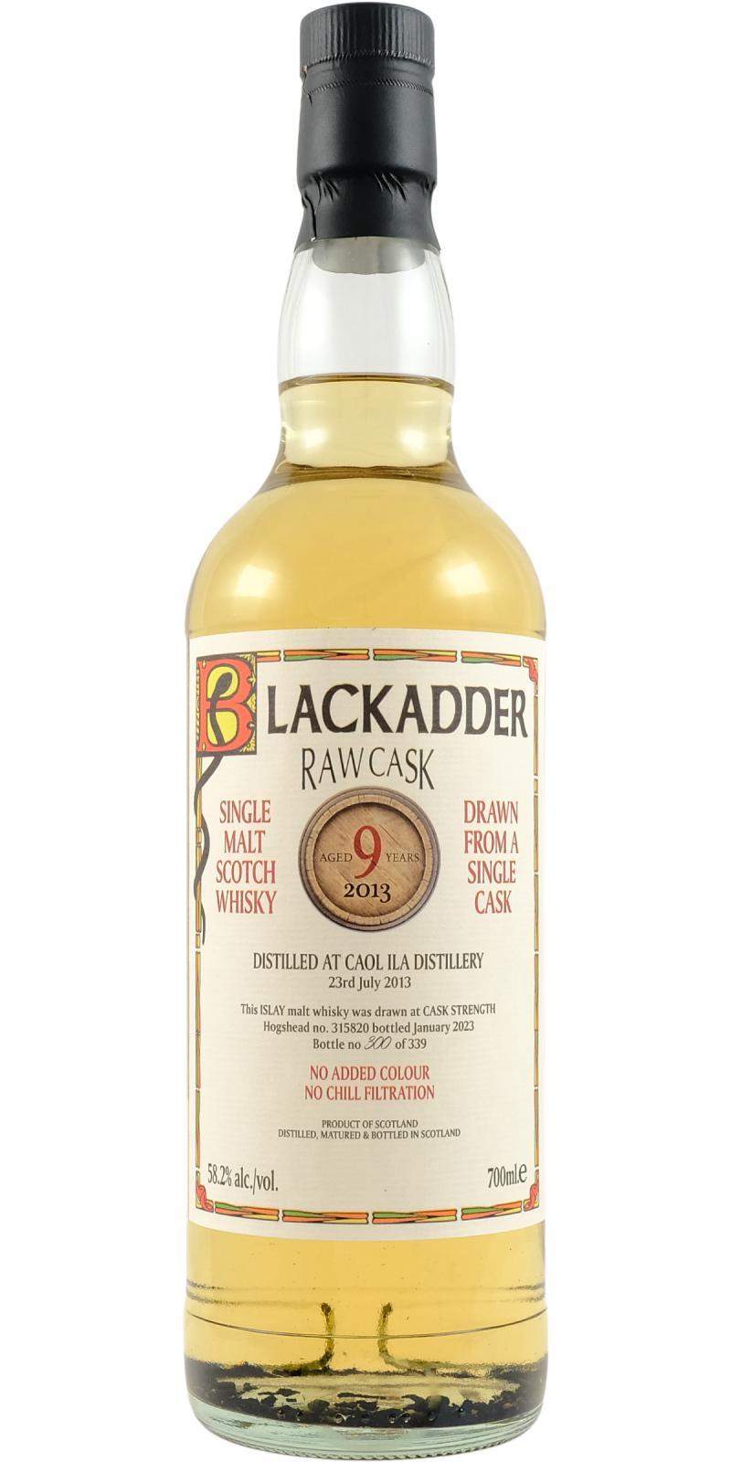 Caol Ila 2013 BA Raw Cask