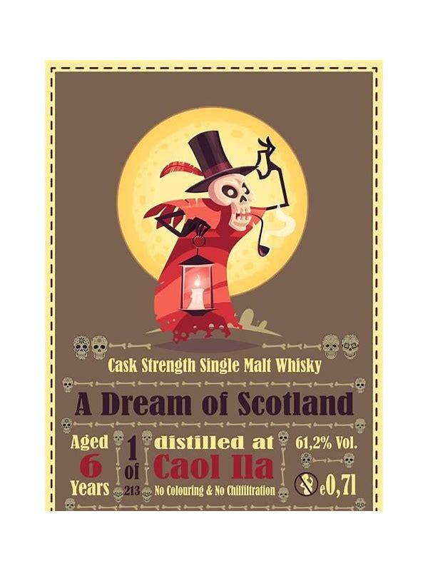 Caol Ila 09-year-old BW A Dream of Scotland - Demons & Ghosts