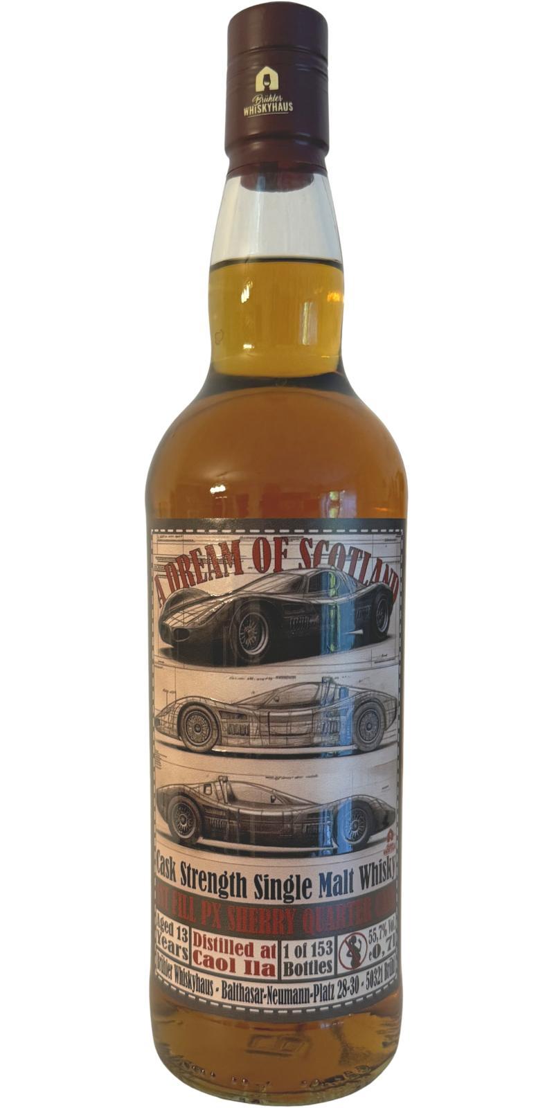 Caol Ila 13-year-old BW A Dream of Scotland