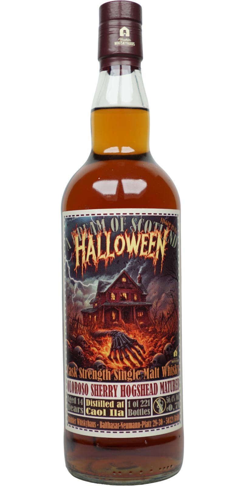 Caol Ila 14-year-old BW A Dream of Scotland - Finger Plays