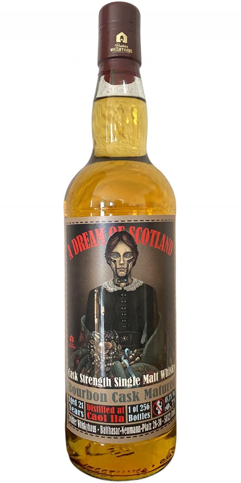 Caol Ila 21-year-old BW A Dream of Scotland