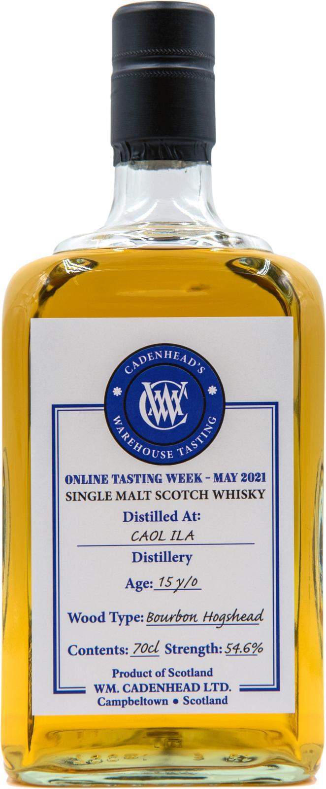 Caol Ila 15-year-old CA Online Tasting Week