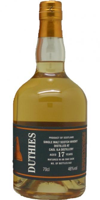 Caol Ila 17-year-old CA Duthies
