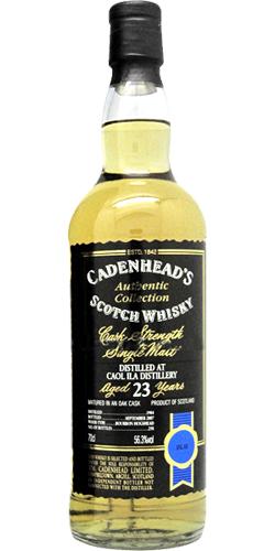 Caol Ila 1984 CA Authentic Collection