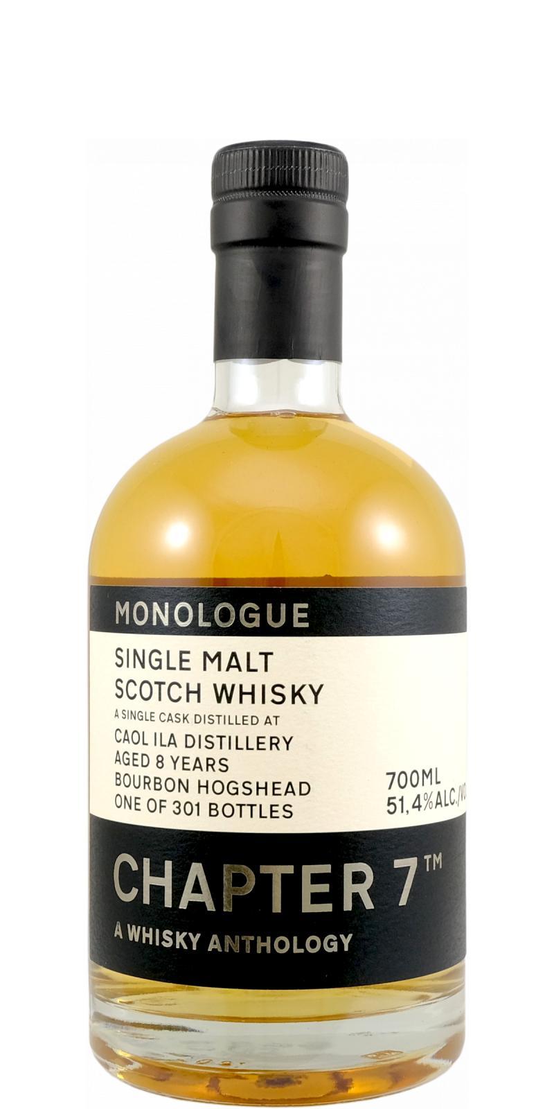 Caol Ila 2012 Ch7 A Whisky Anthology - Monologue