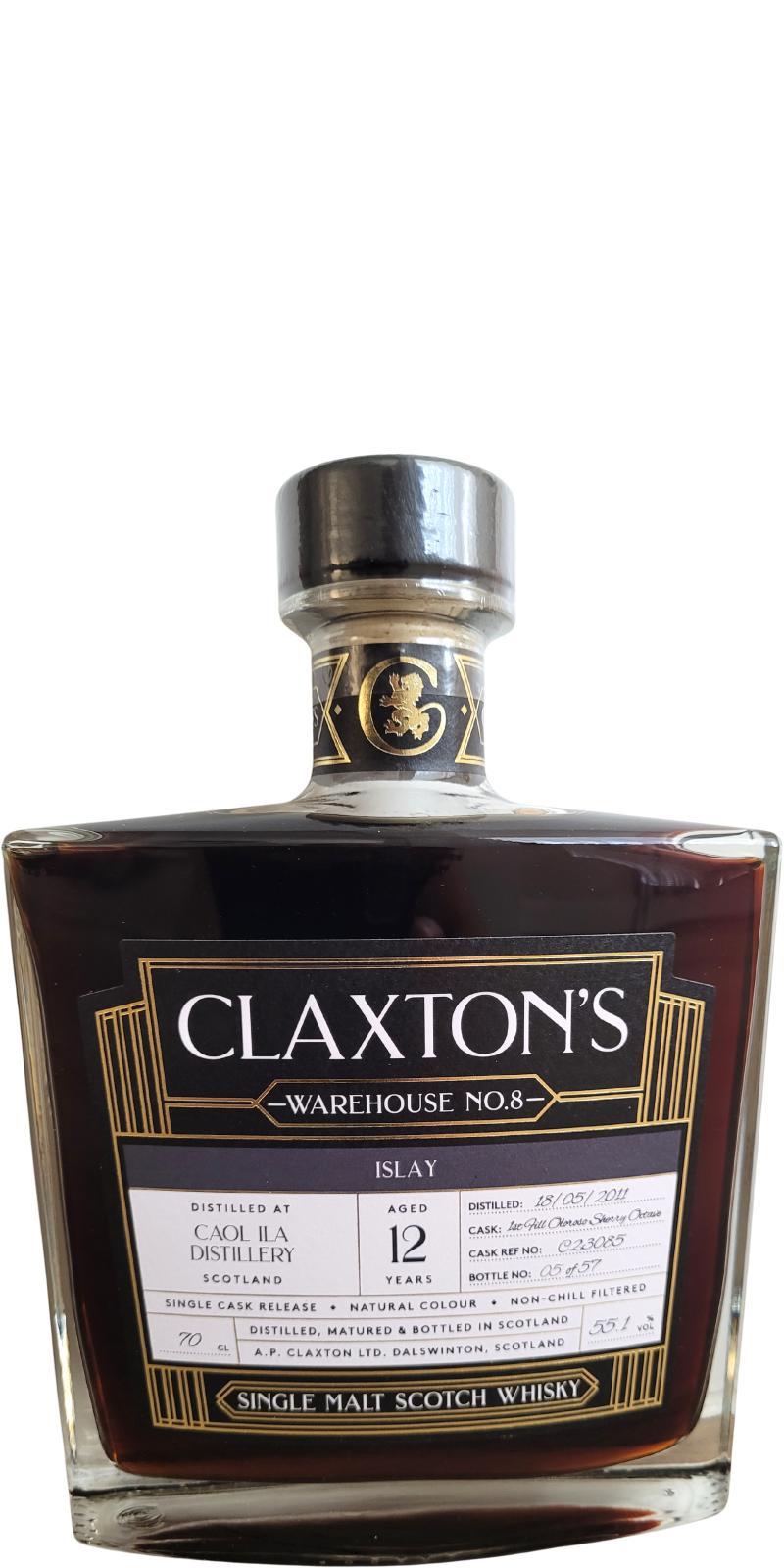 Caol Ila 2011 Cl Warehouse No. 8