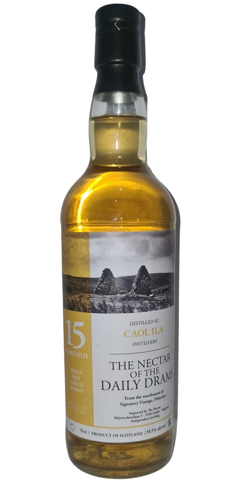Caol Ila 2007 DD The Nectar of the Daily Drams