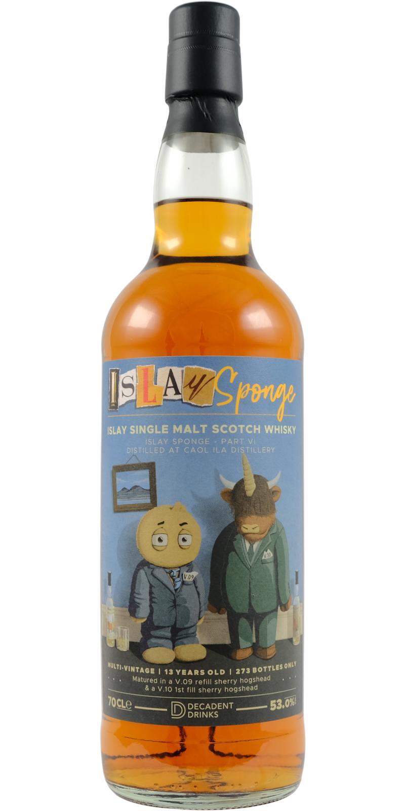 Caol Ila 13-year-old DeDr Islay Sponge