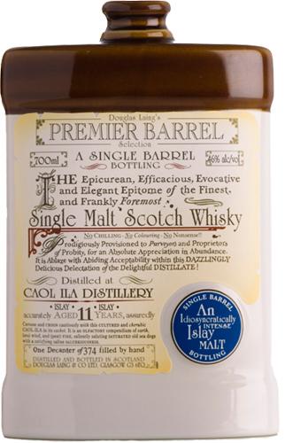 Caol Ila 11-year-old DL Premier Barrel Selection