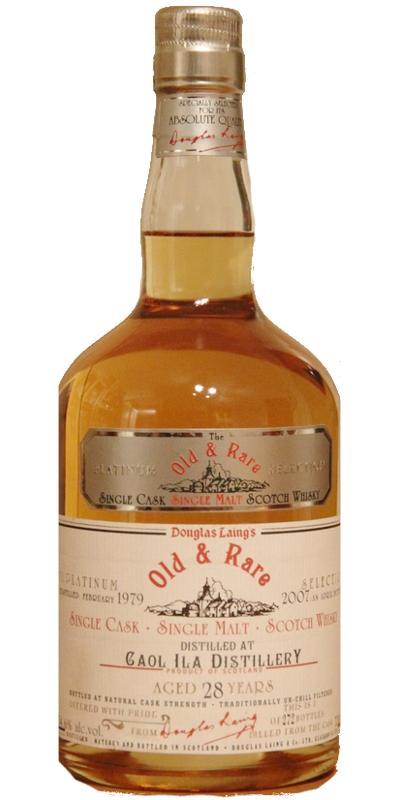 Caol Ila 1979 DL Old & Rare - The Platinum Selection