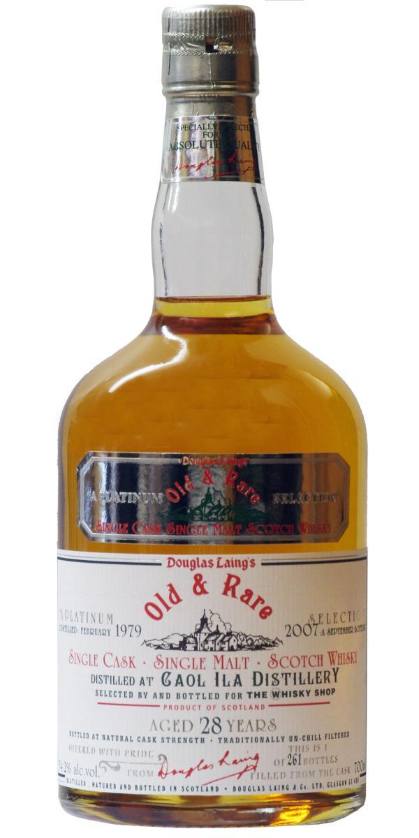 Caol Ila 1979 DL Old & Rare - The Platinum Selection