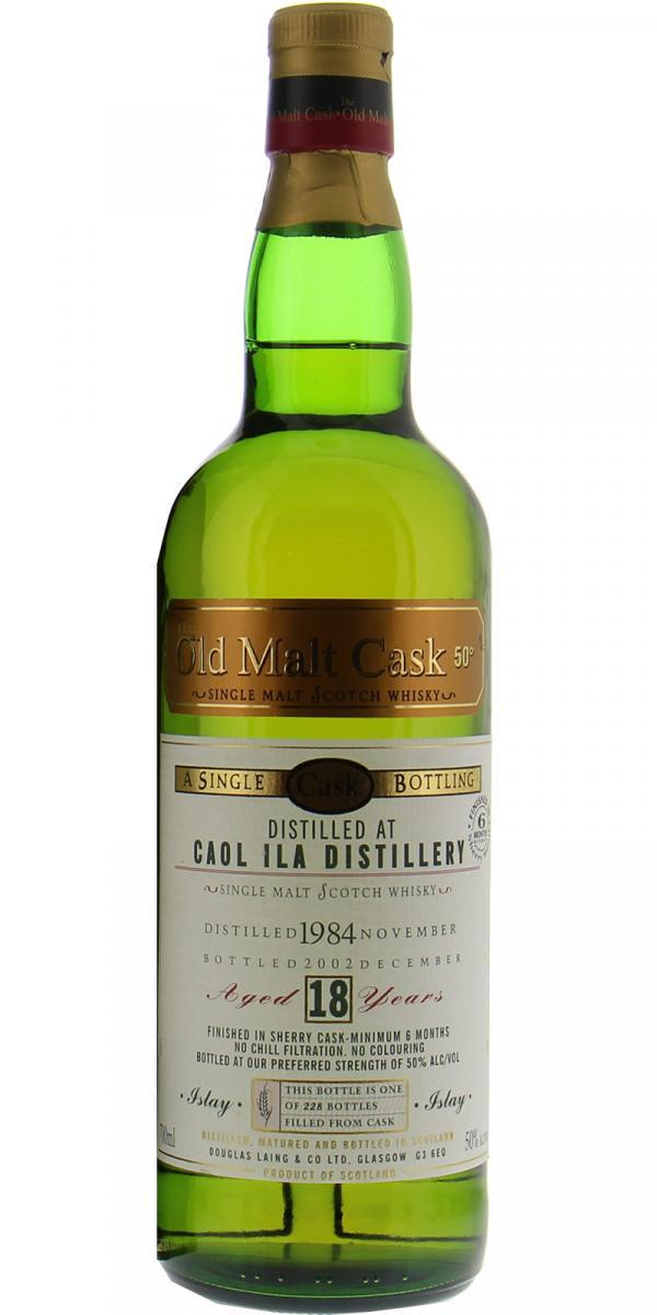 Caol Ila 1984 DL The Old Malt Cask