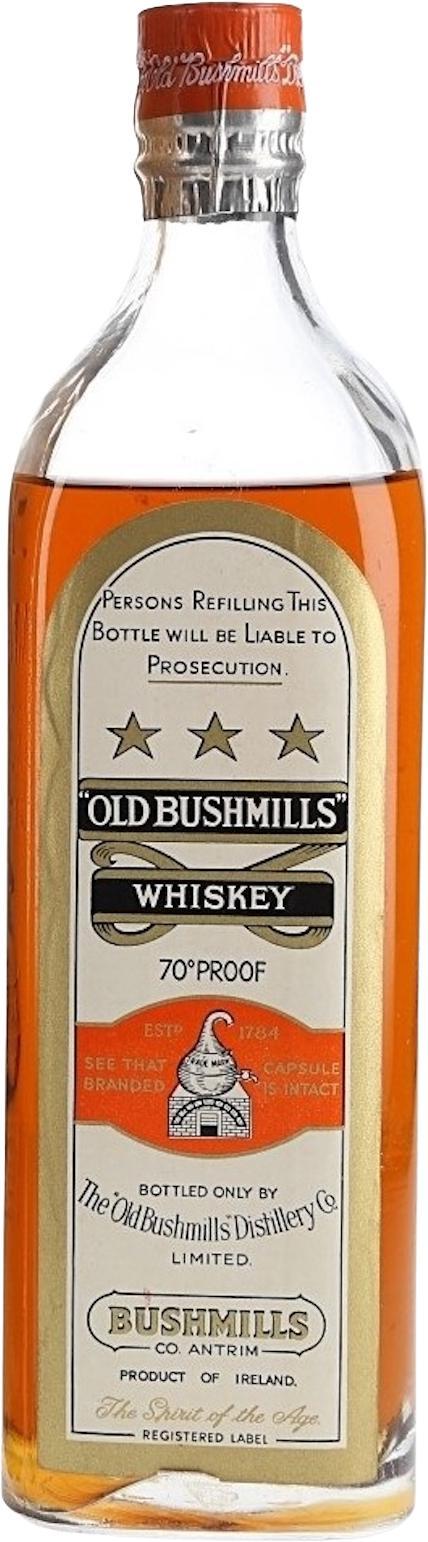 Old Bushmills Whiskey
