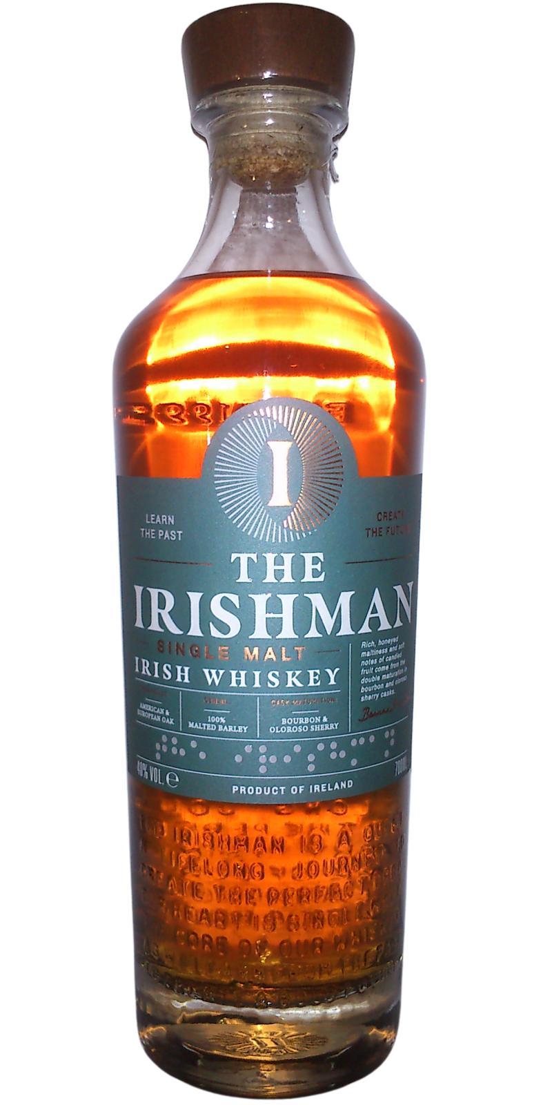 The Irishman Single Malt Irish Whiskey