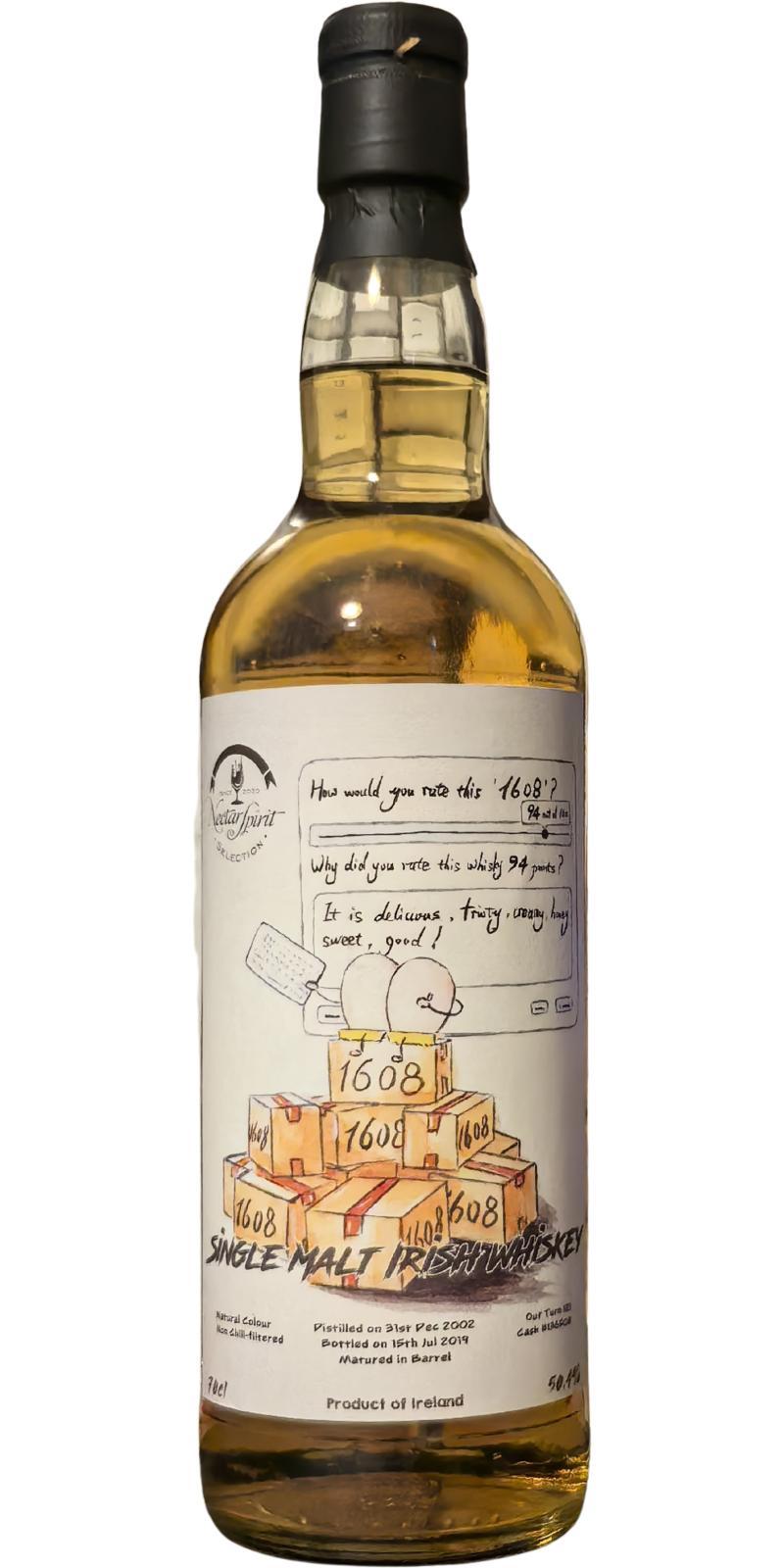 Irish Single Malt Whiskey 2002 NSpS  Modernism