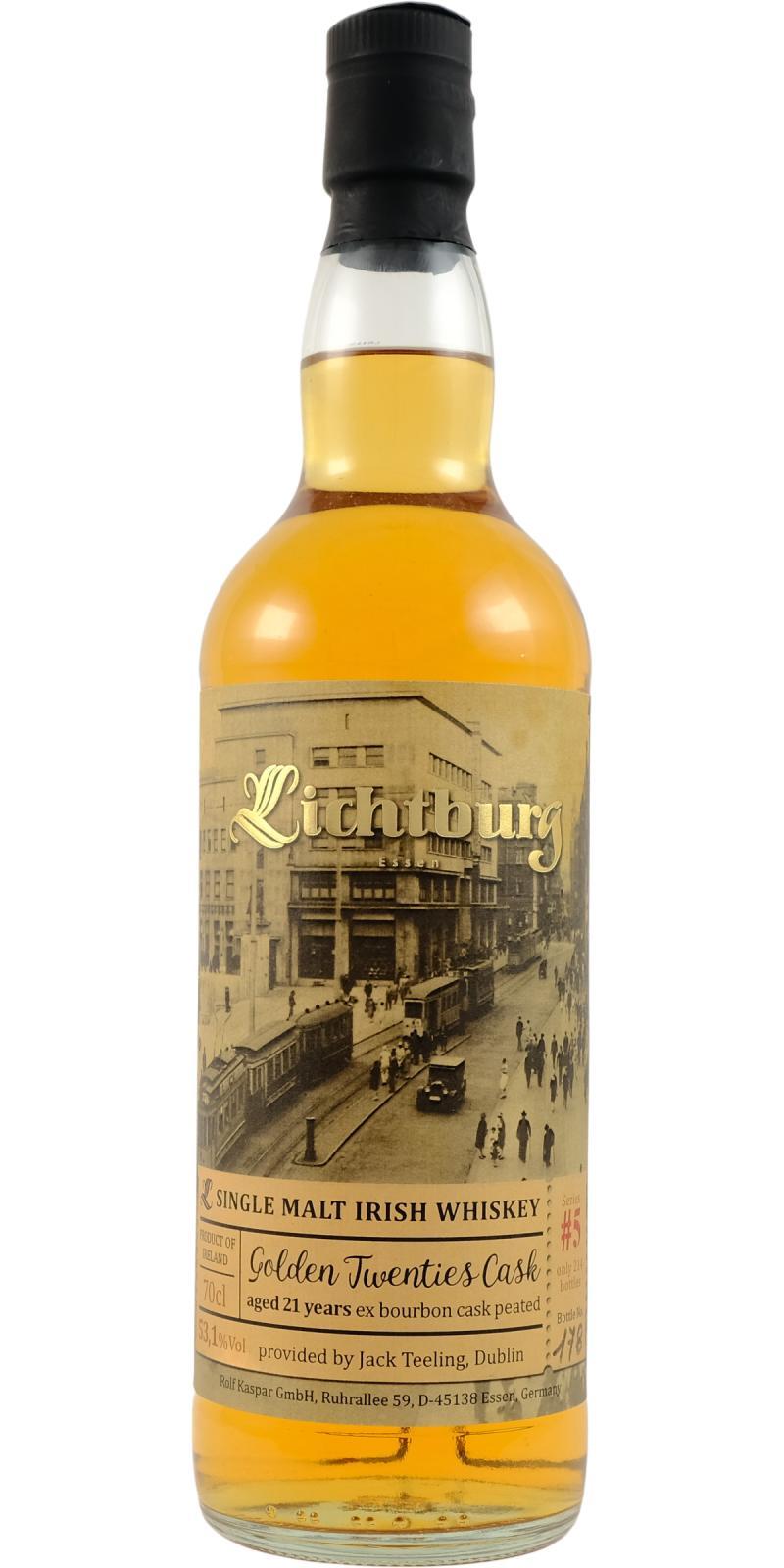 Single Malt Irish Whiskey 2001 RK  Lichtburg - Historic Series No. 5