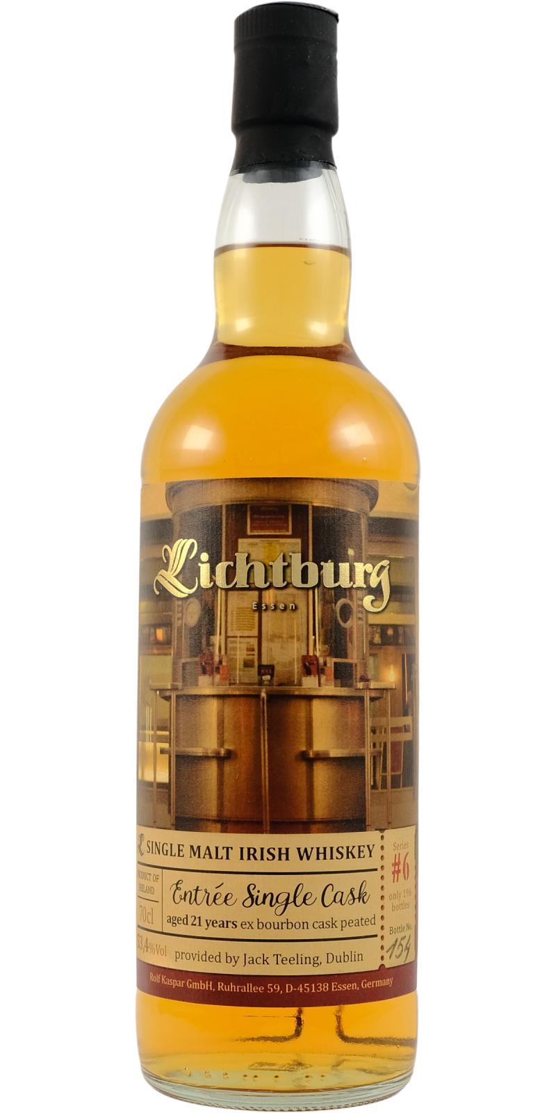 Single Malt Irish Whiskey 2001 RK  Lichtburg - Historic Series No. 6